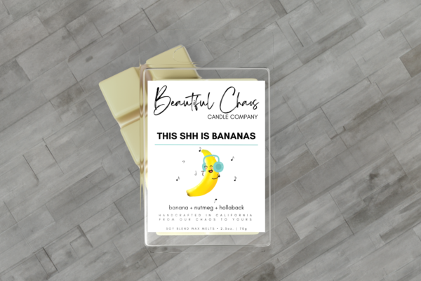 This Shh is Bananas | Wax Melts